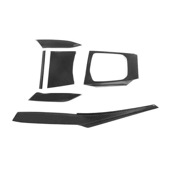 Carbon Fiber Center Console And Dashboard - G20 3 Series LCI.
