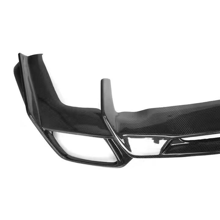 RZ Style Rear Diffuser Set - C190 AMG GT (2015-2017).