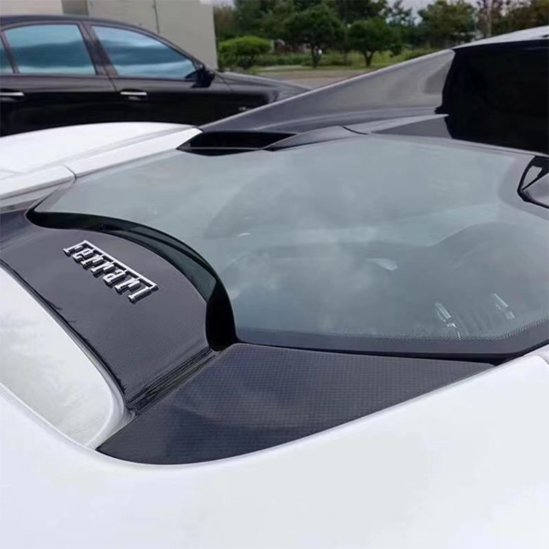Euro Auto Style Transparent Carbon Fiber Engine Bonnet - Ferrari 488 GTB