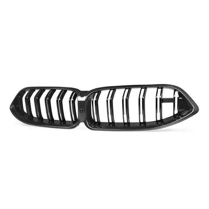 Carbon Fiber Double Slat Front Grill - F91/F92/F93 M8.