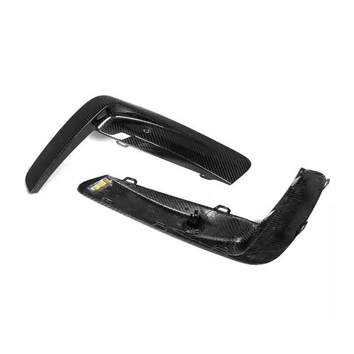 P Style Carbon Fiber Front Bumper Trim - F91/F92/F93 M8.