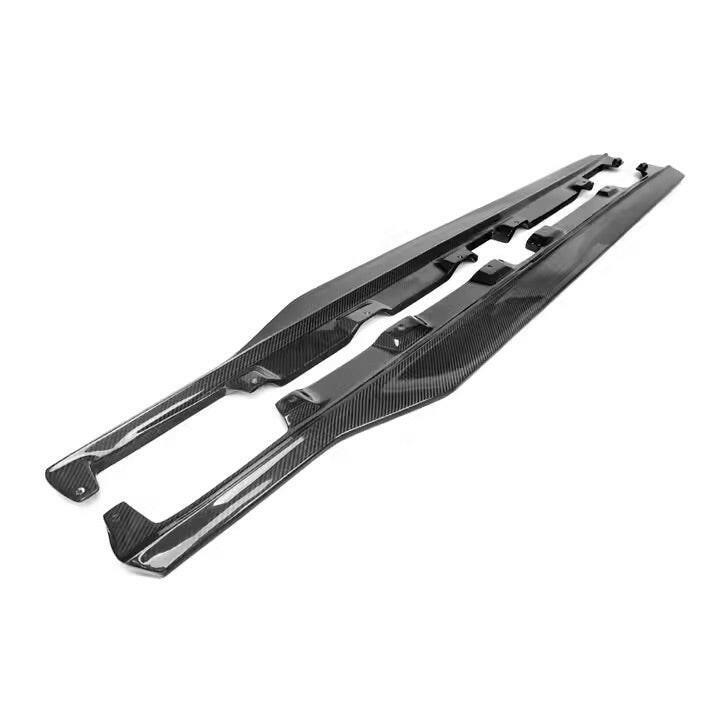 RZ Style Carbon Fiber Side Skirts - C190 AMG GT (2015-2017).