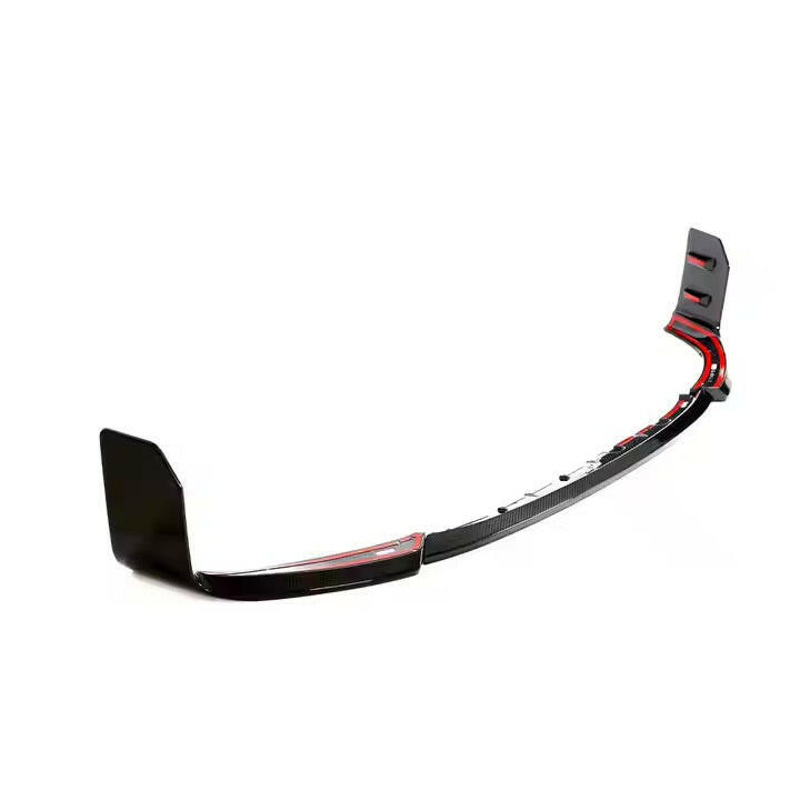 2 In 1 MP Style Carbon Fiber Front Lip And Splitters - G87 M2.