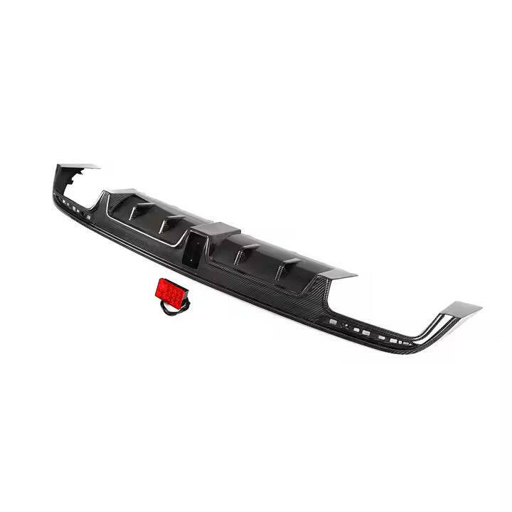 BRBS Style Carbon Fiber Rear Diffuser - W222 AMG S63/S65 (Pre-LCI).
