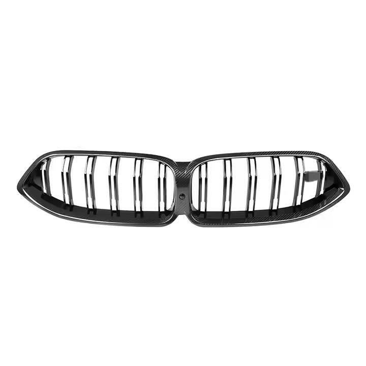 Carbon Fiber Double Slat Front Grill - F91/F92/F93 M8.