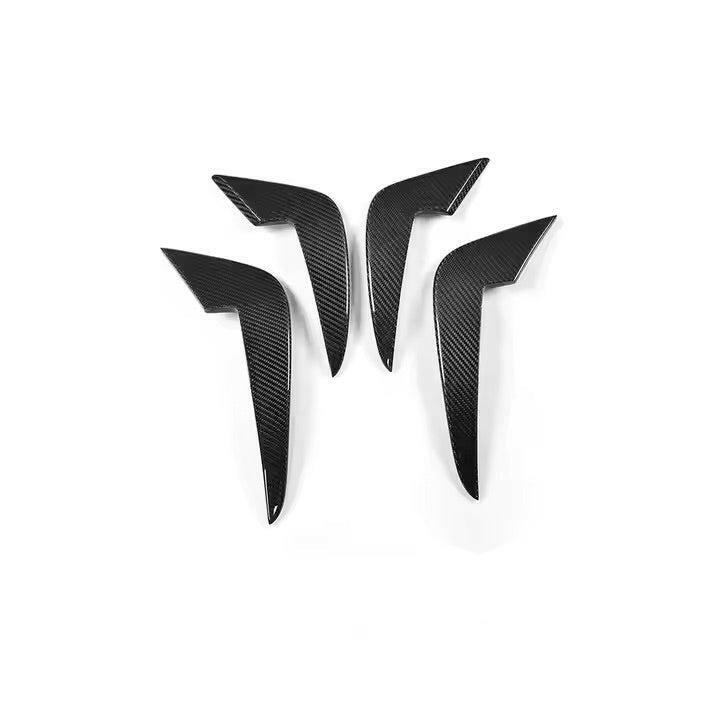 MP Style Carbon Fiber Front Canards - F87 M2.