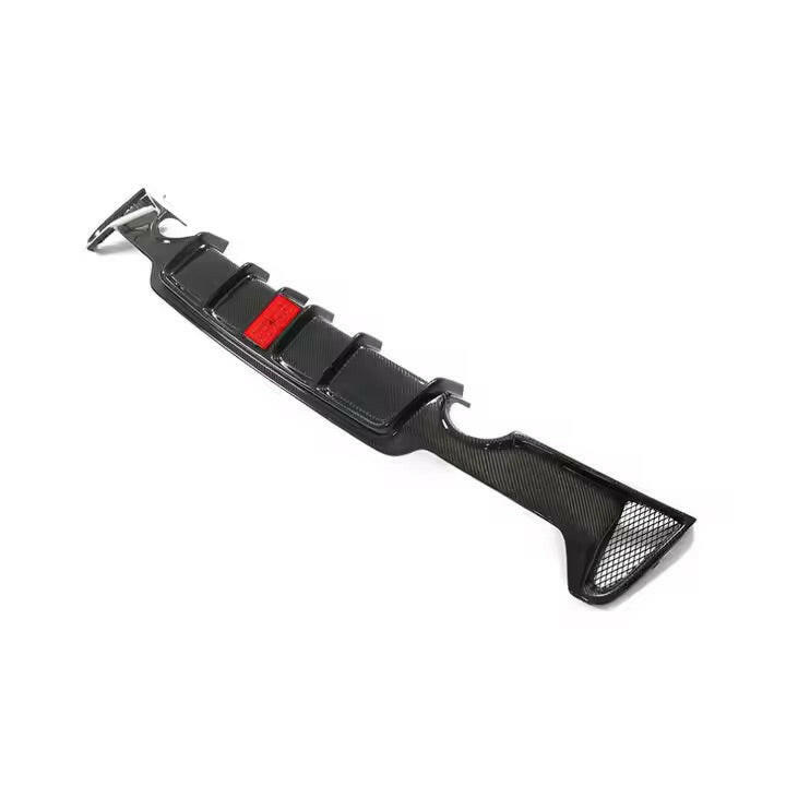 P Style Carbon Fiber Diffuser w/ LED Brake Light - F32/F33 4 Series.