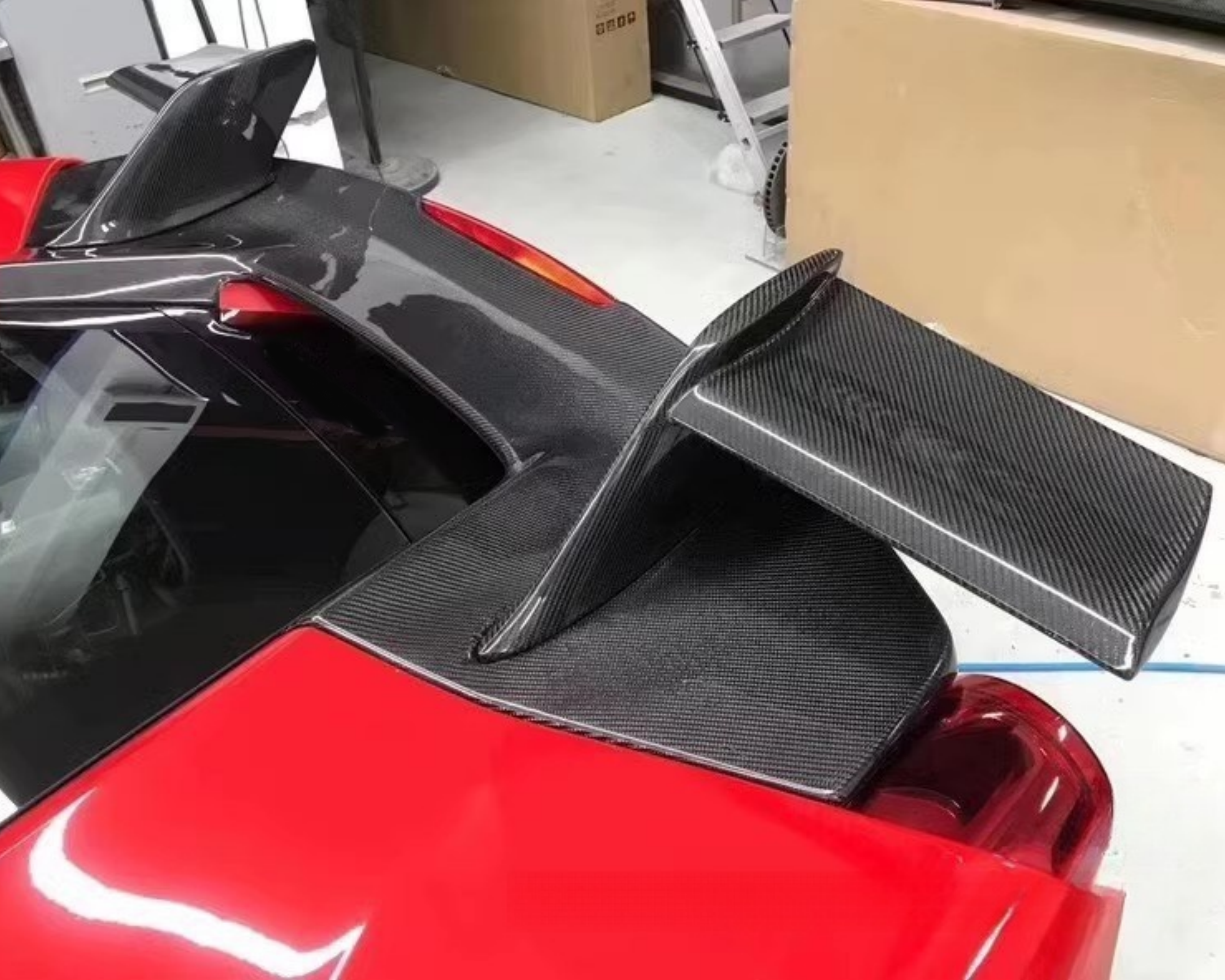 MSY Style Carbon Fiber Wing - Ferrari 488 GTB