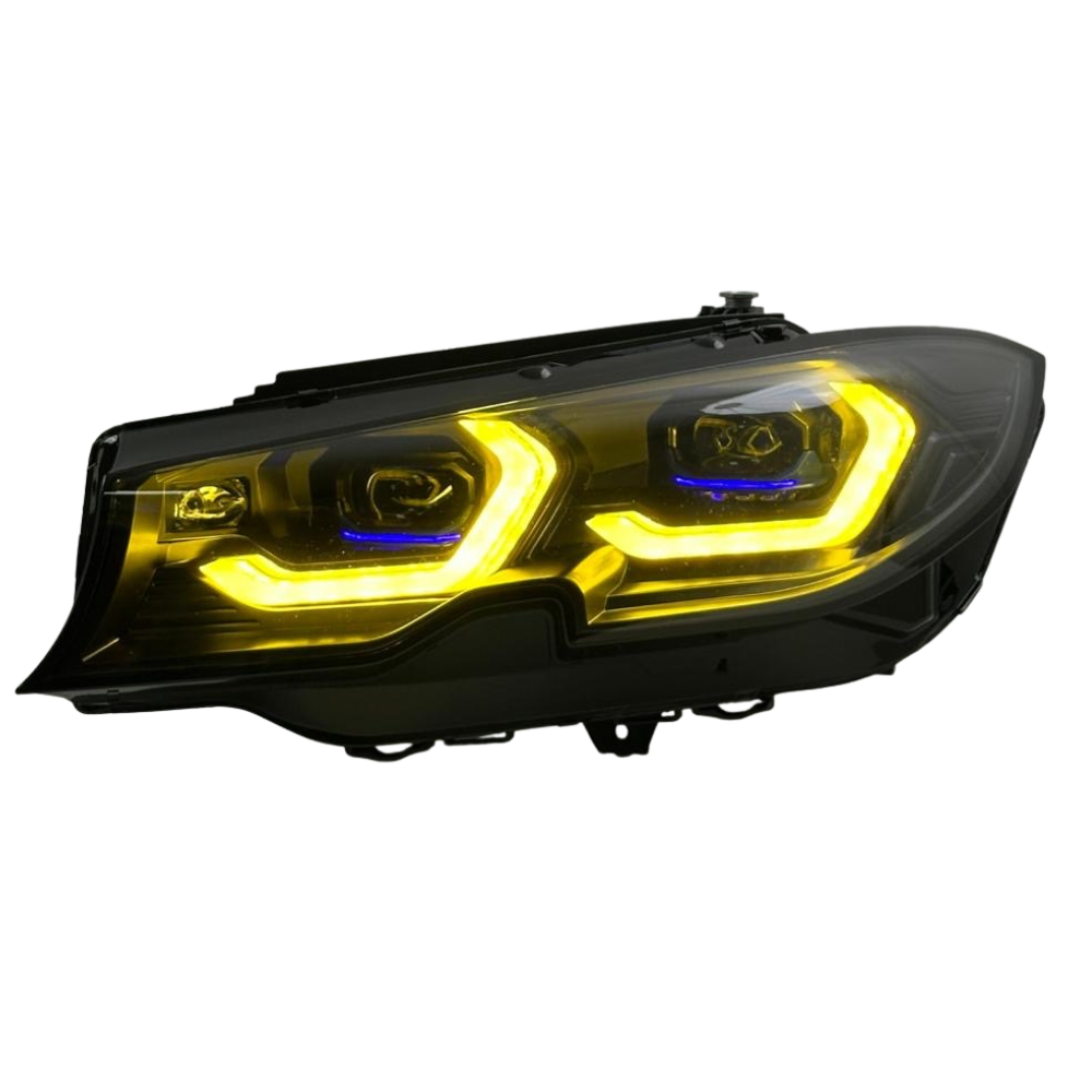 Switchback Dual-Color M Style Headlights – BMW G20 3 Series (Pre-LCI).