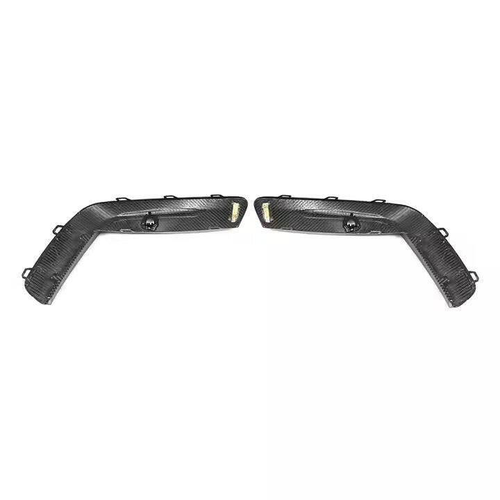 P Style Carbon Fiber Front Bumper Trim - F91/F92/F93 M8.