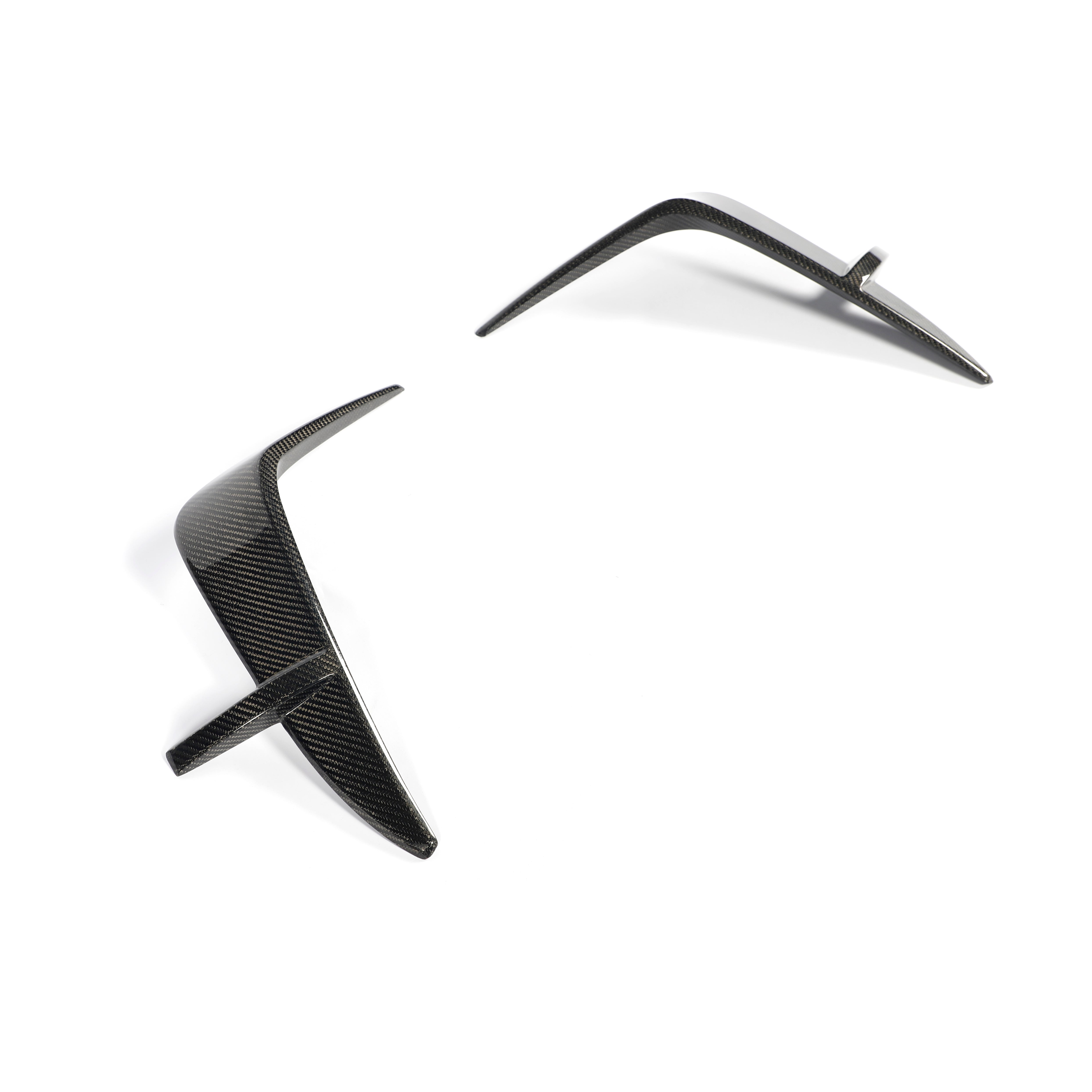 EAD Style Carbon Fiber Front Canards - BMW G90 M5