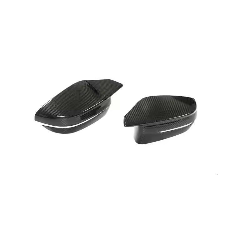 M Style Carbon Fiber Mirror Caps - G20 3 Series.