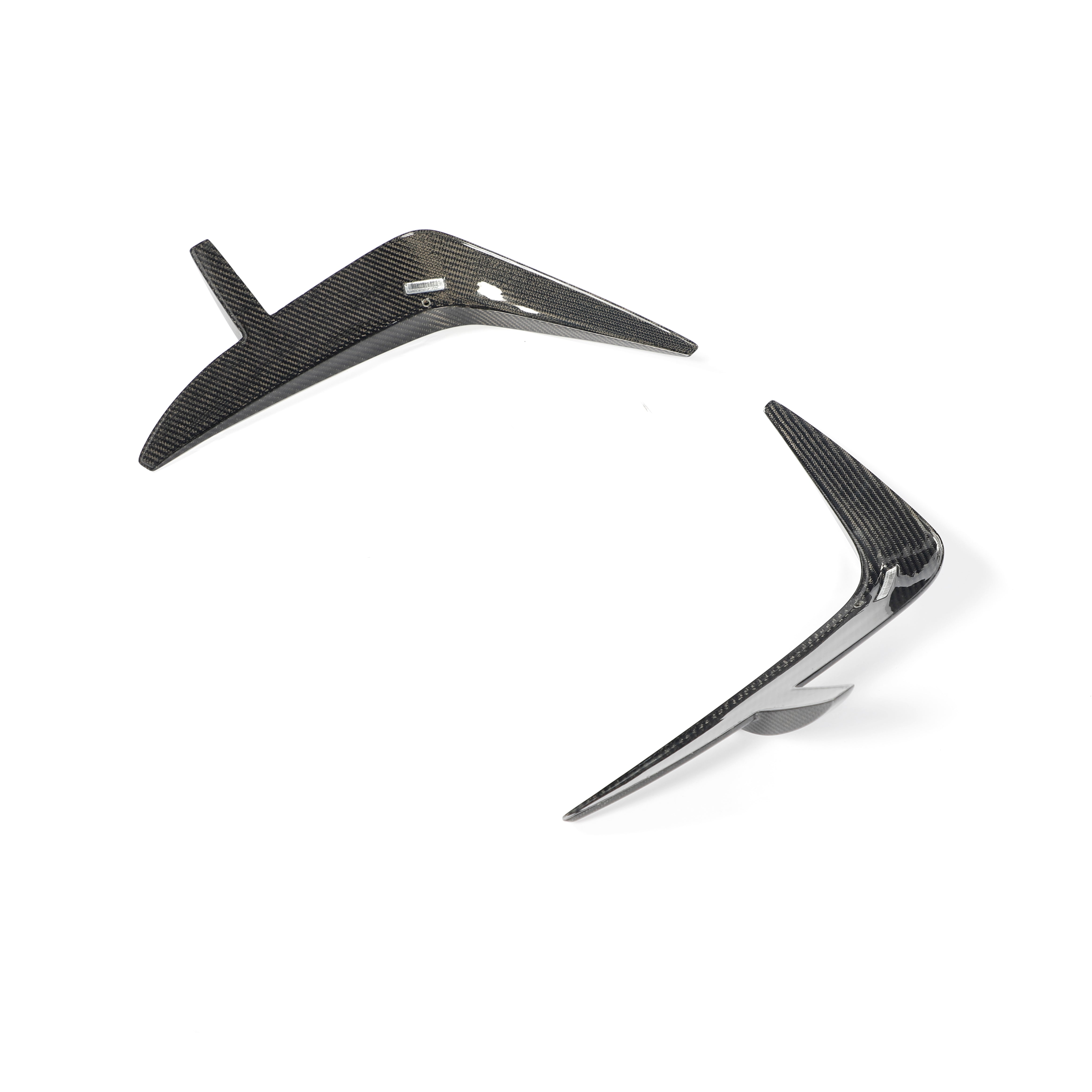 EAD Style Carbon Fiber Front Canards - BMW G90 M5