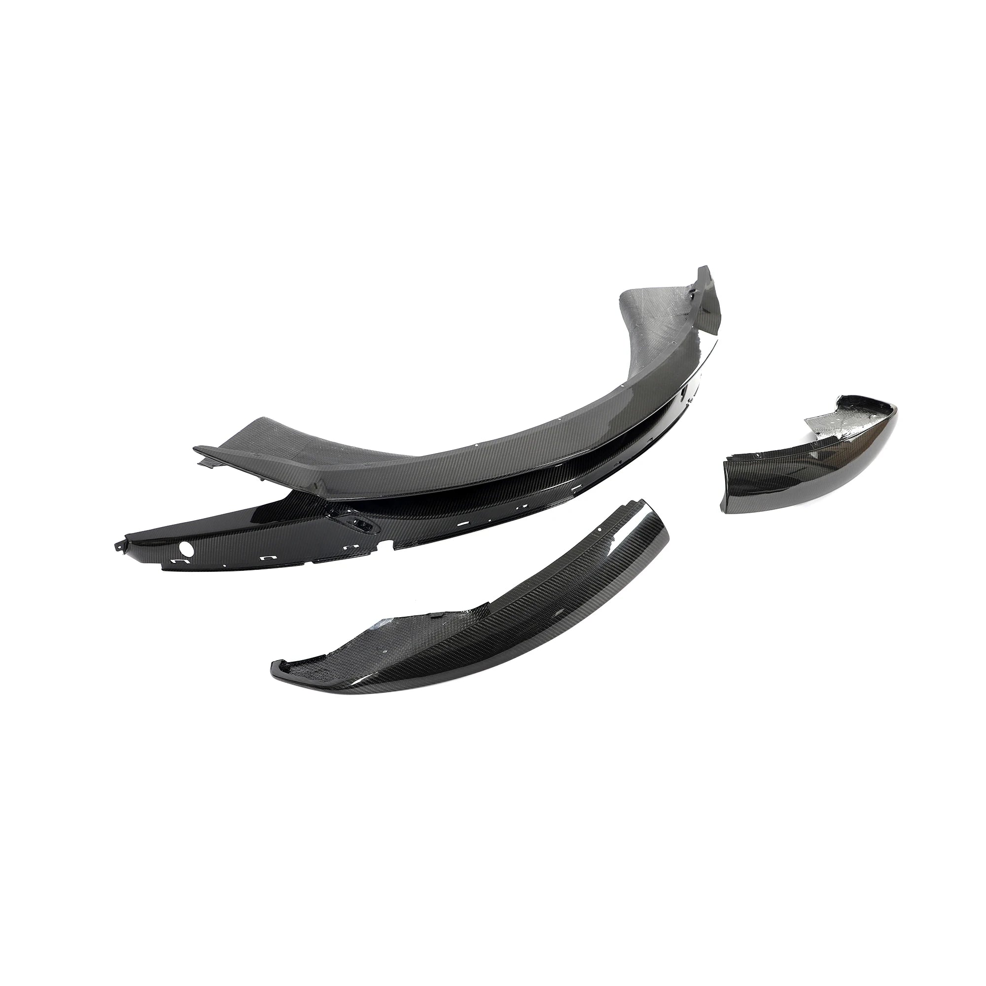 OEM Style Carbon Fiber Front Diffuser and Splitters - McLaren 570s/570GT.