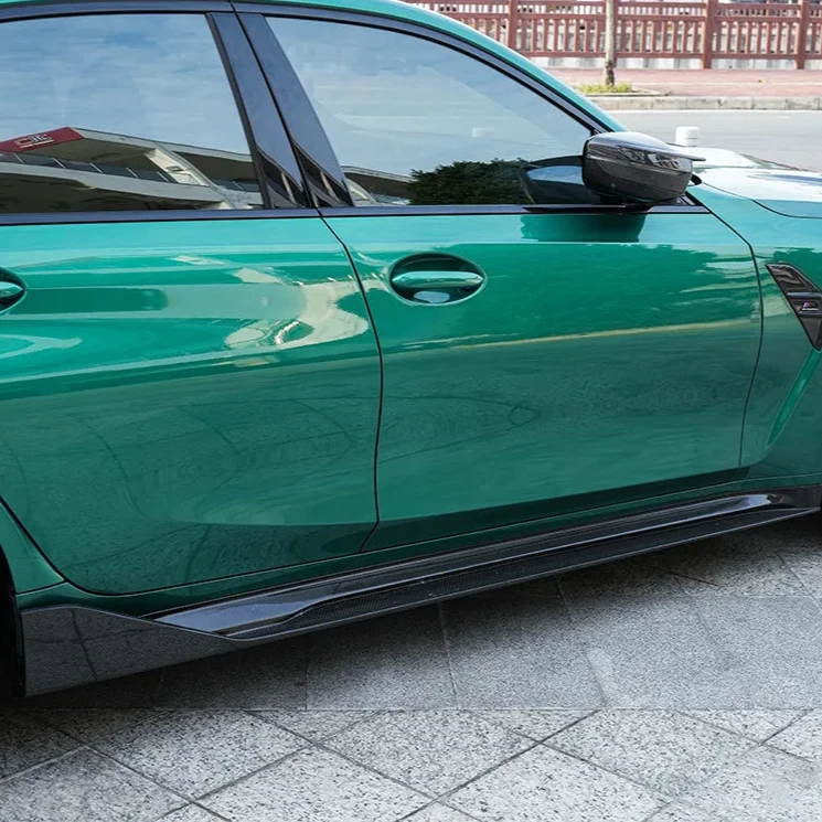Paktechz Carbon Fiber Side Skirts - BMW G80 M3 | G82 M4 | Euro