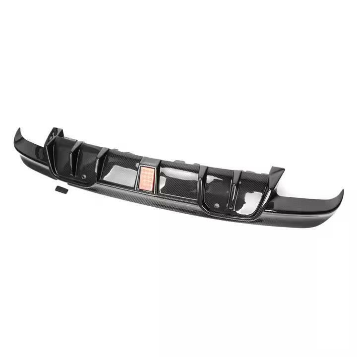 MT LED Style Carbon Fiber Rear Diffuser - F95 X5M (Pre-LCI).