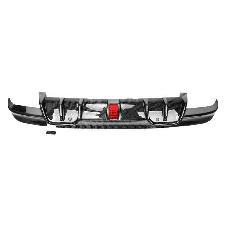 MT LED Style Carbon Fiber Rear Diffuser - F95 X5M (Pre-LCI).
