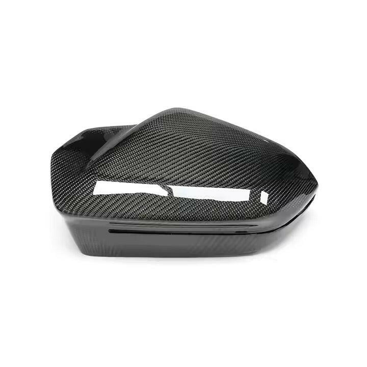 MP Style Carbon Fiber Mirror Caps - G90 M5.