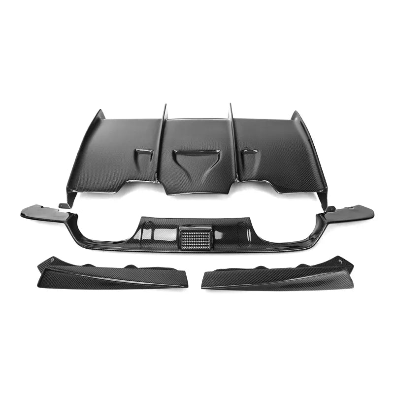PSM Style Full Set Rear Carbon Fiber Diffuser - F80 M3 | F82/F83 M4