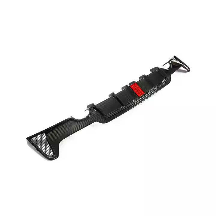P Style Carbon Fiber Diffuser w/ LED Brake Light - F32/F33 4 Series.