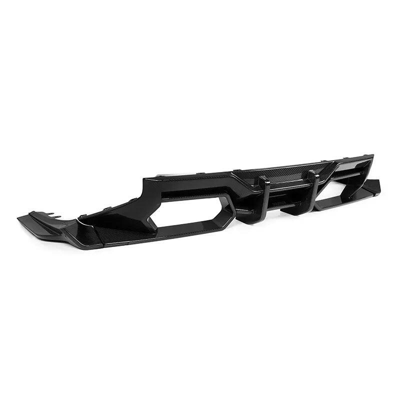 SQ Style 2 In 1 Carbon Fiber Diffuser And Splitters - G87 M2.