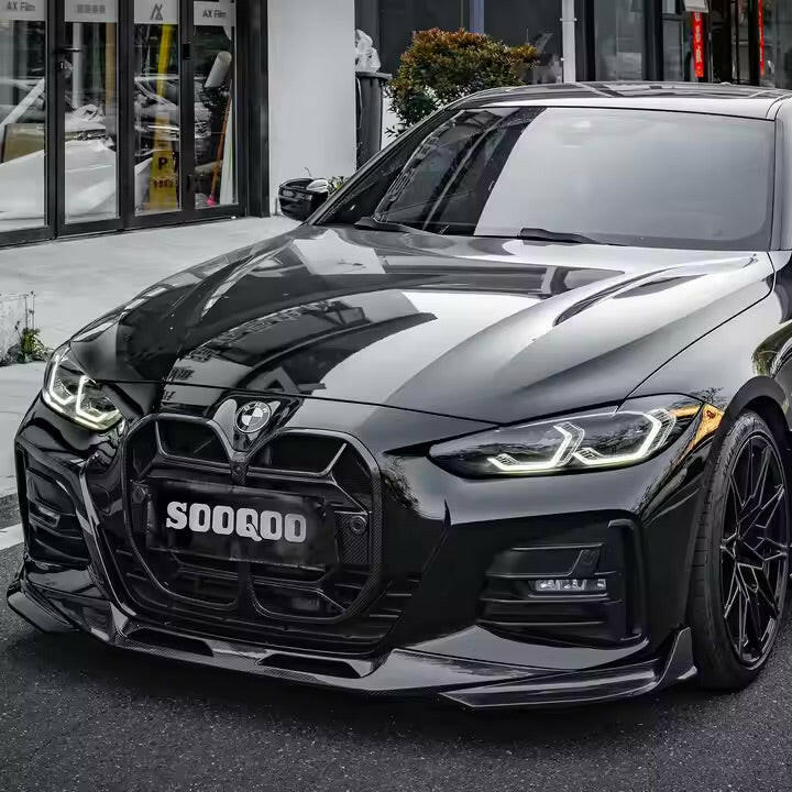 SQ Style Carbon Fiber Front Lip - G22/23 4 Series.