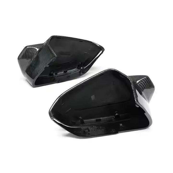 MP Style Carbon Fiber Mirror Caps - G90 M5.