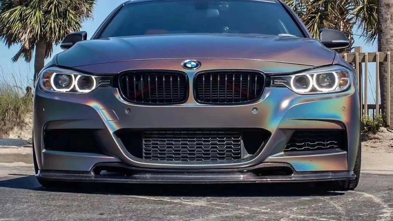 Varis Style Carbon Fiber Front Lip - F30 3 Series.
