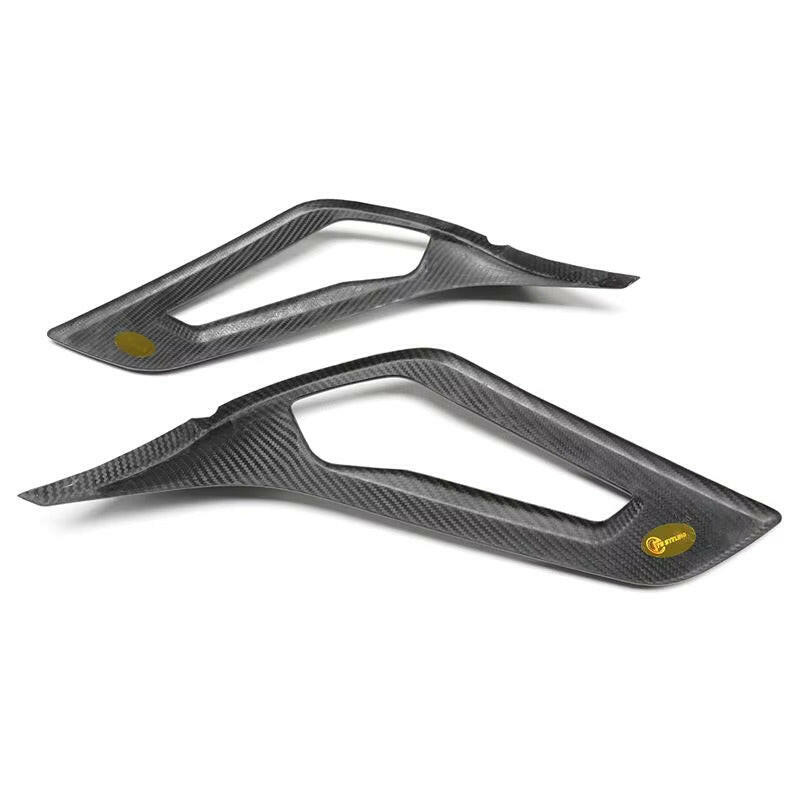 Carbon Fiber Interior Door Handle Panel Trim - Lamborghini Aventador LP700.