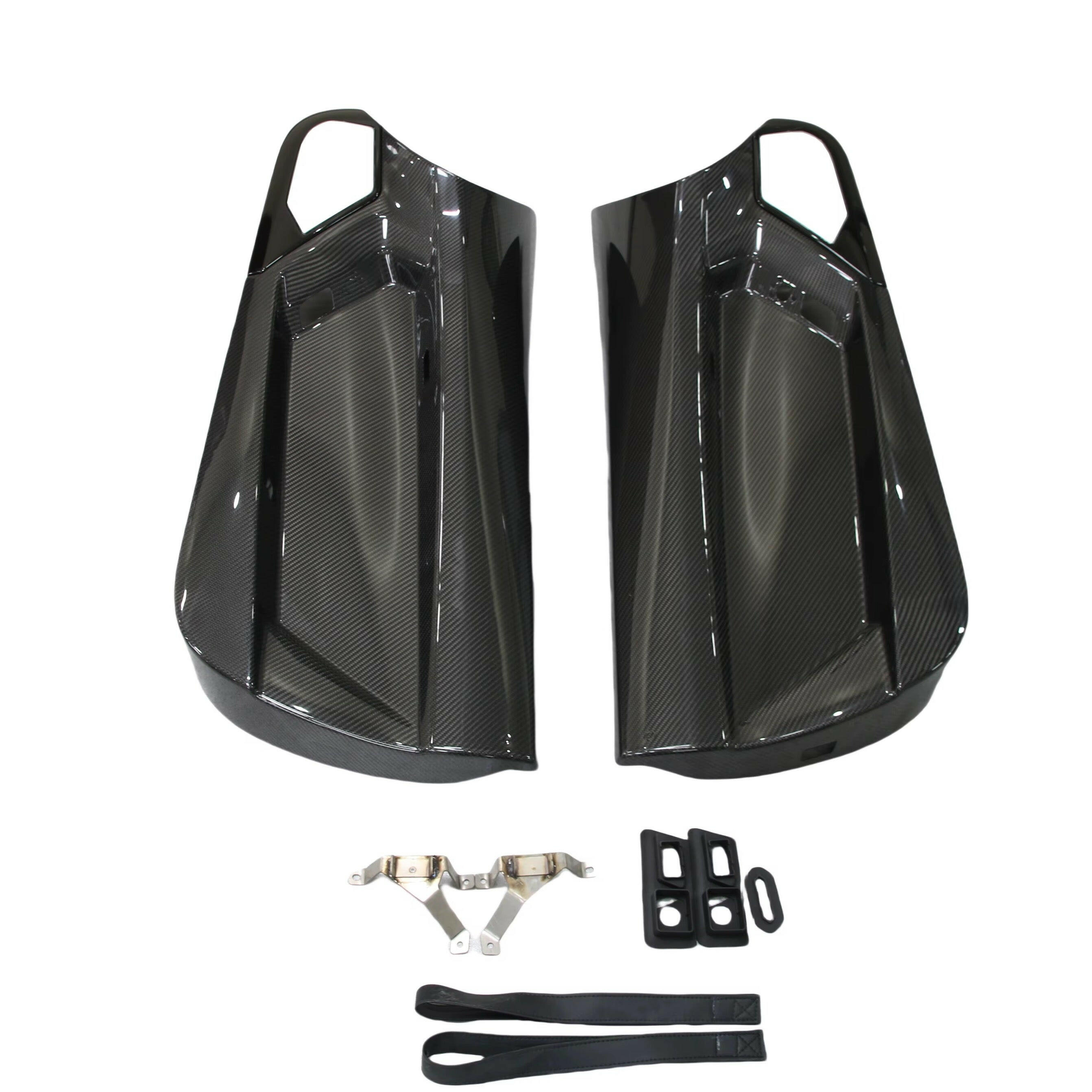 SVJ Style Carbon Fiber Inner Door Panels - Lamborghini Aventador LP700 / LP720 / LP740.