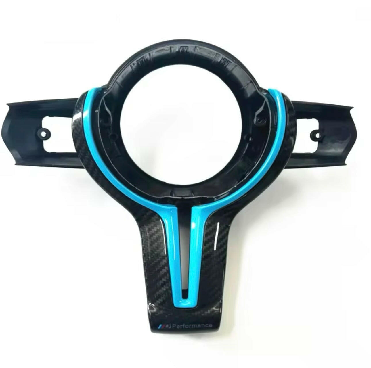 Carbon Fiber Steering Wheel Frame Cover - BMW F Chassis.