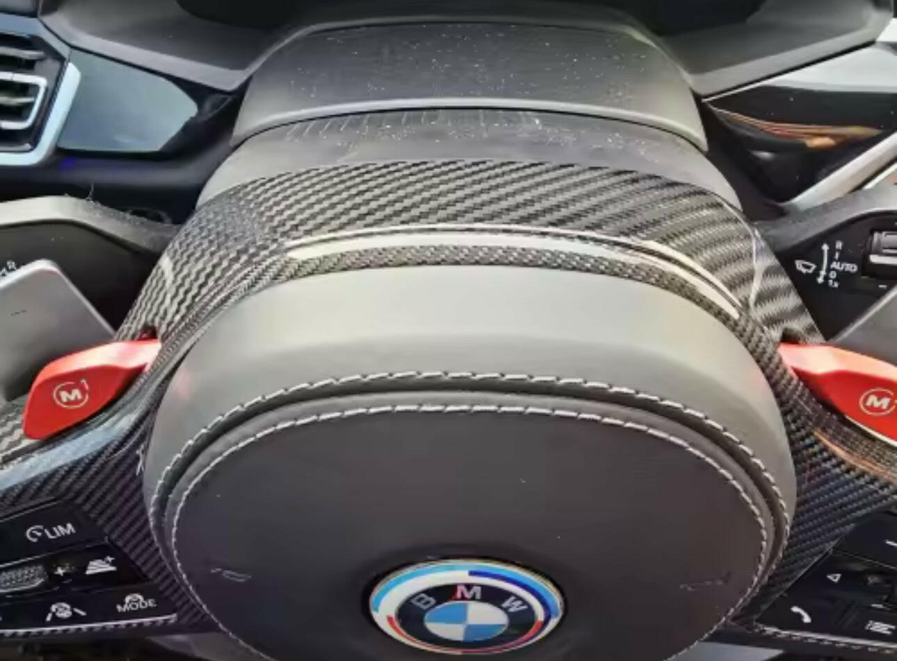 Carbon Fiber Steering Wheel Inner Trim - G80 M3 | G82 M4 | G87 M2.