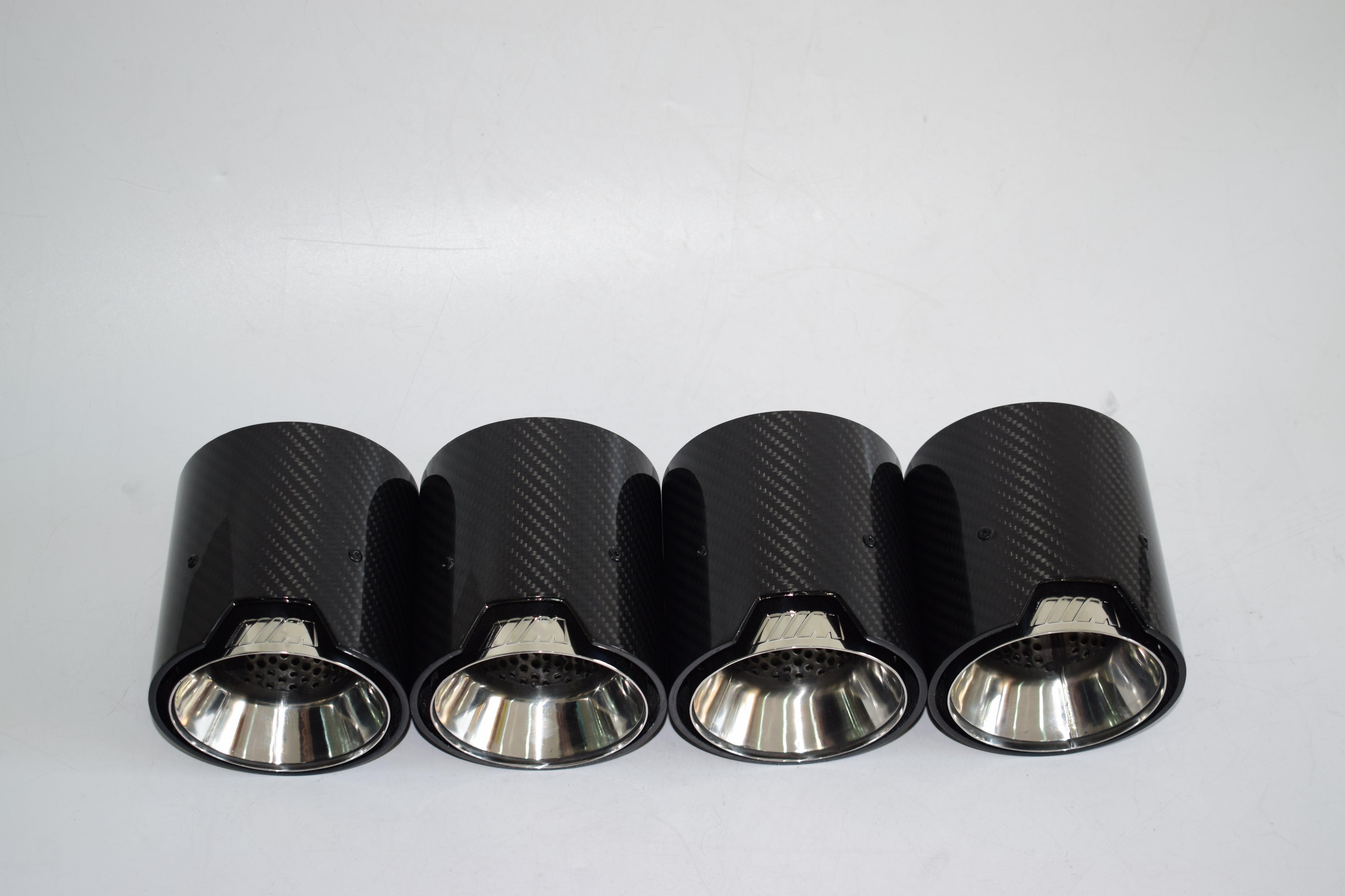 MP Style Carbon Fiber Quad Exhaust Tips - F95 X5M | F96 X6M | F97 X3M | F98 X4M