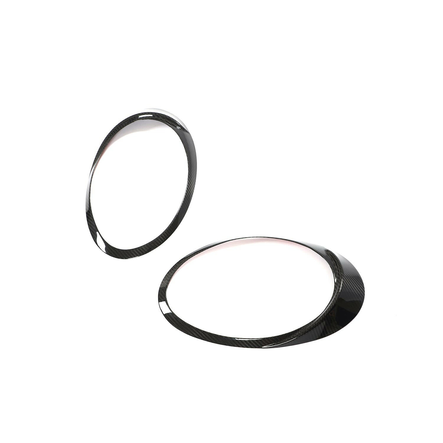 Carbon Fiber Headlight Cover Trim - Porsche 911 Carrera/Turbo/GT3 (992).