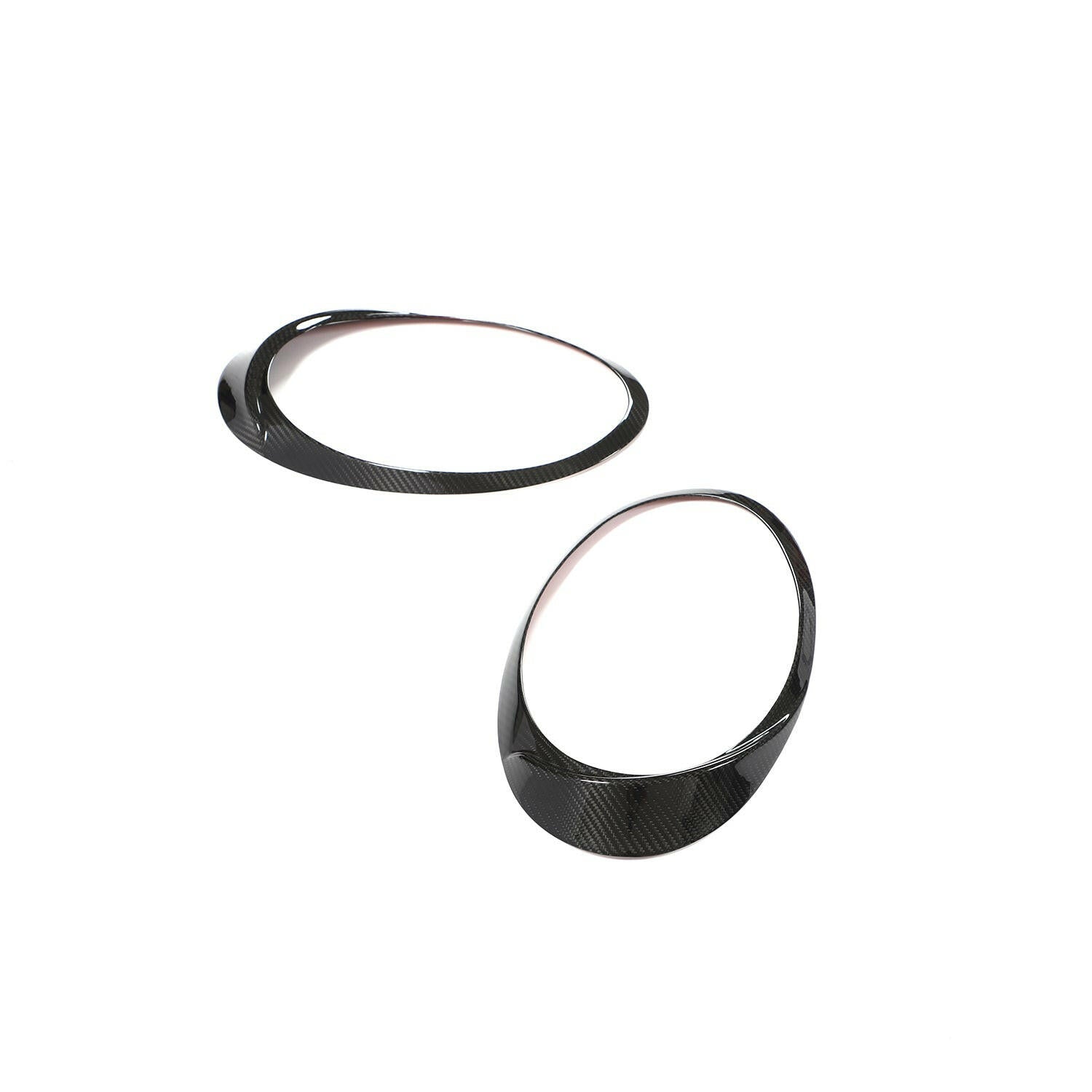 Carbon Fiber Headlight Cover Trim - Porsche 911 Carrera/Turbo/GT3 (992).