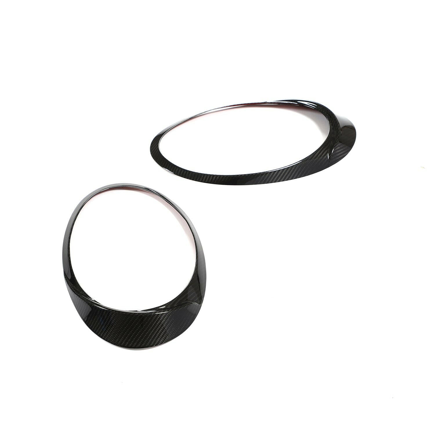 Carbon Fiber Headlight Cover Trim - Porsche 911 Carrera/Turbo/GT3 (992).