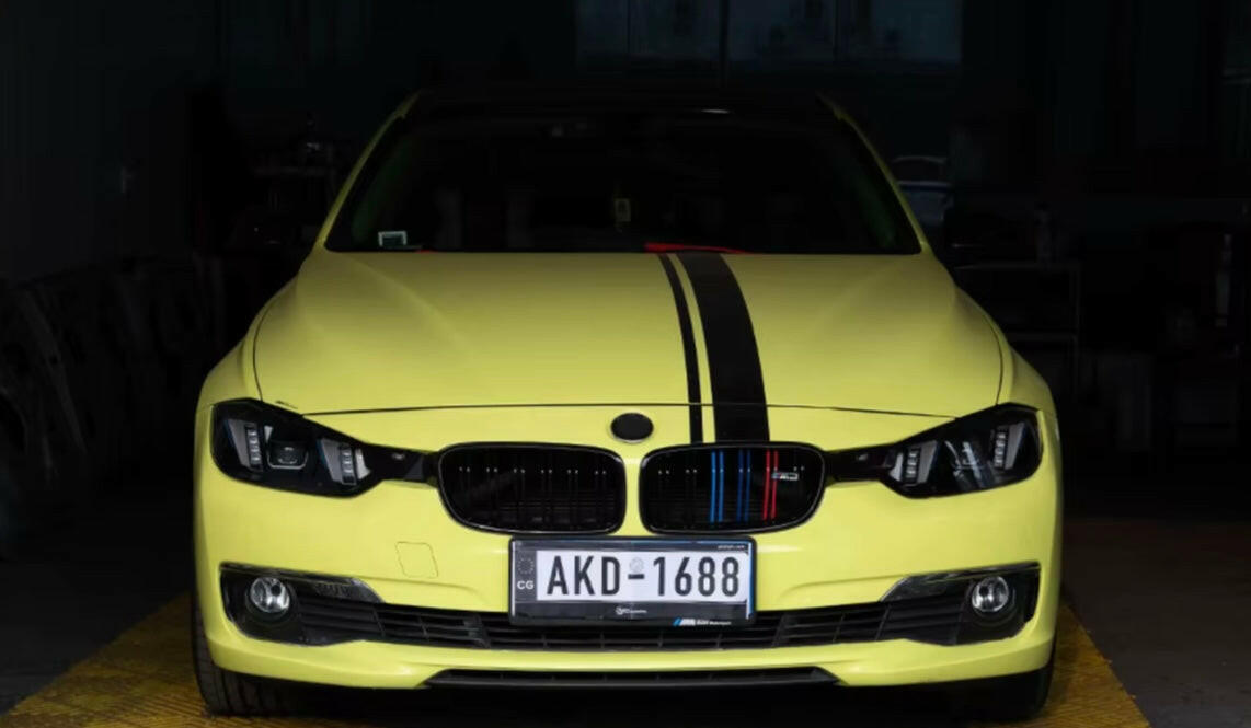 Snake Eyes V1 Style LED Headlights - BMW F30 3 Series.