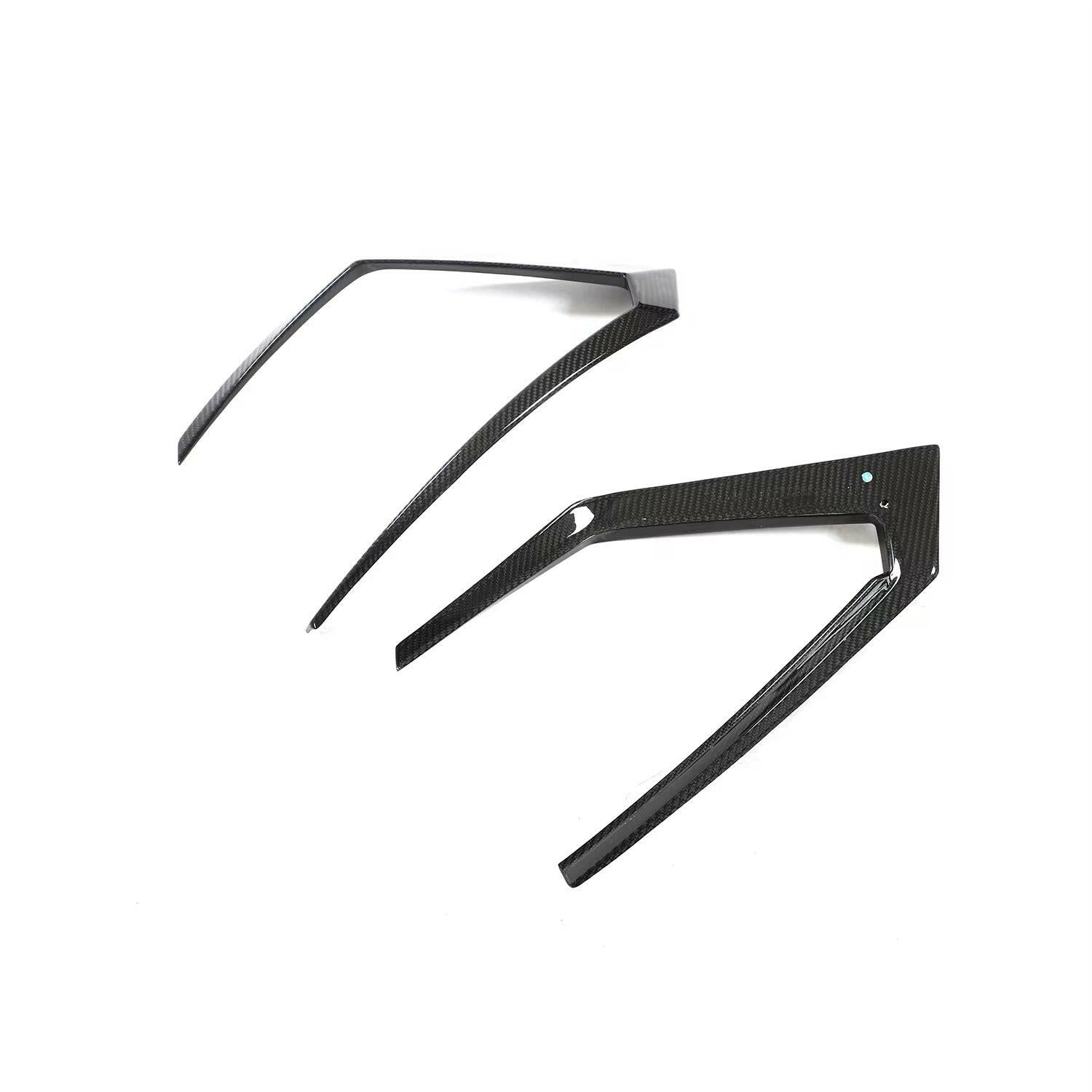 TC Style Carbon Fiber Rear Bumper Canards - Lamborghini Urus.