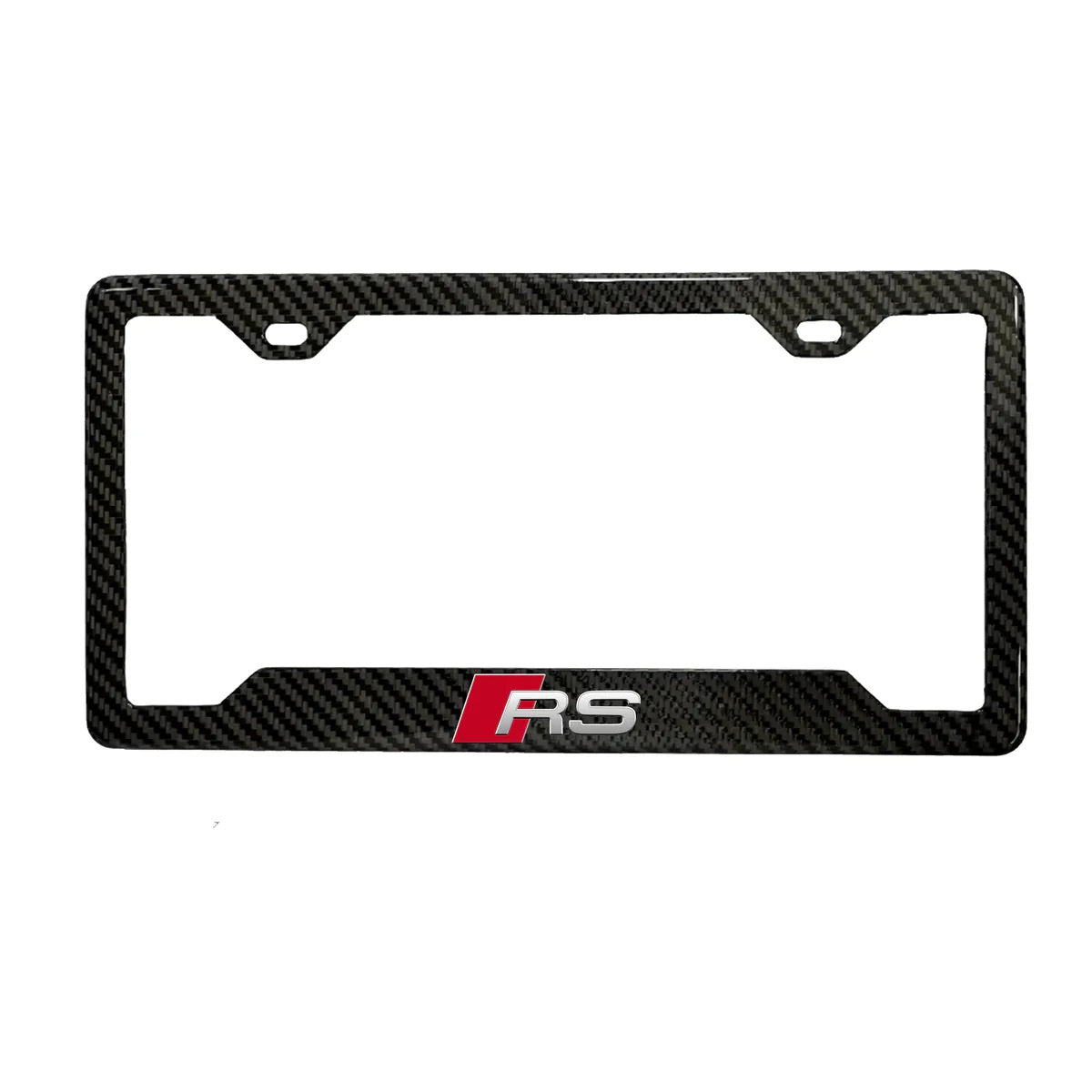 Audi RS Carbon Fiber License Plate Frame