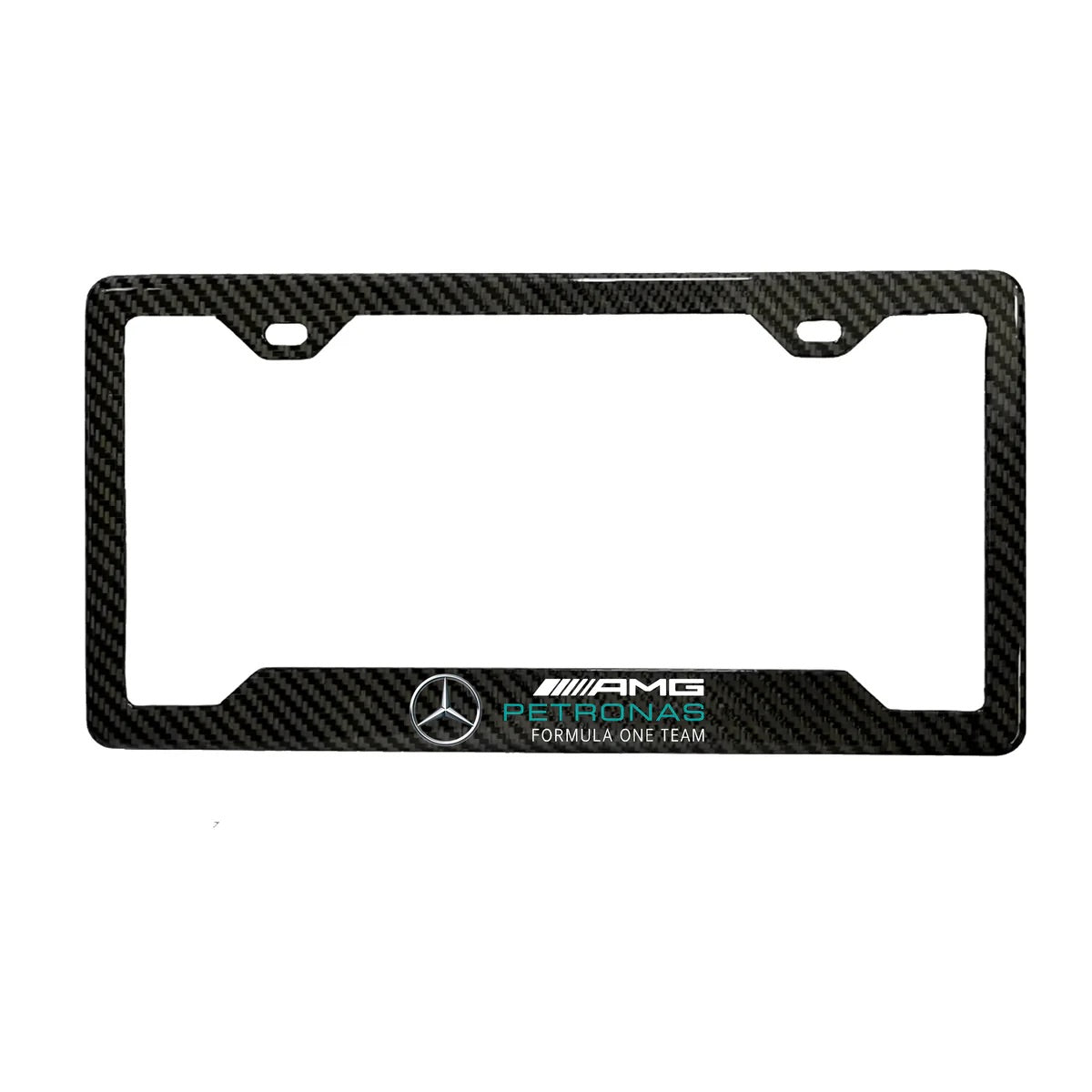 F1 AMG Carbon Fiber License Plate Frame