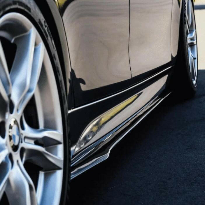 Carbon Fiber Side Skirt Extensions - F30 3 Series.