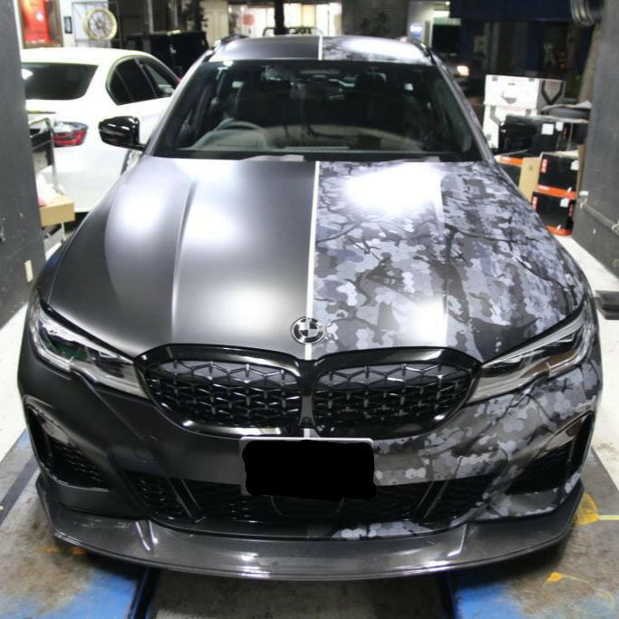 Euro Auto Style V4 Carbon Fiber Front Lip - G20 3 Series Pre-LCI.