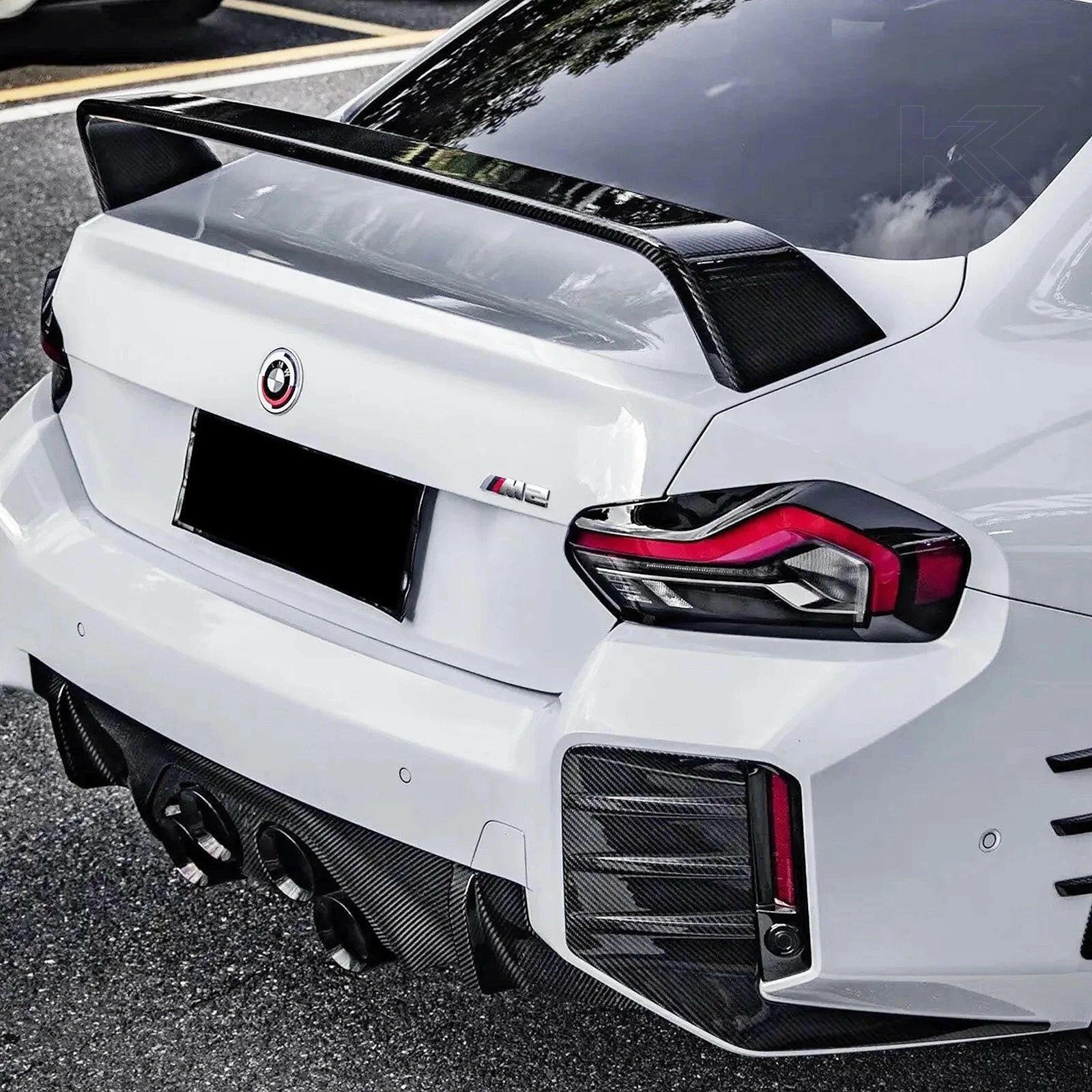 MP Style Carbon Fiber Wing - G87 M2.