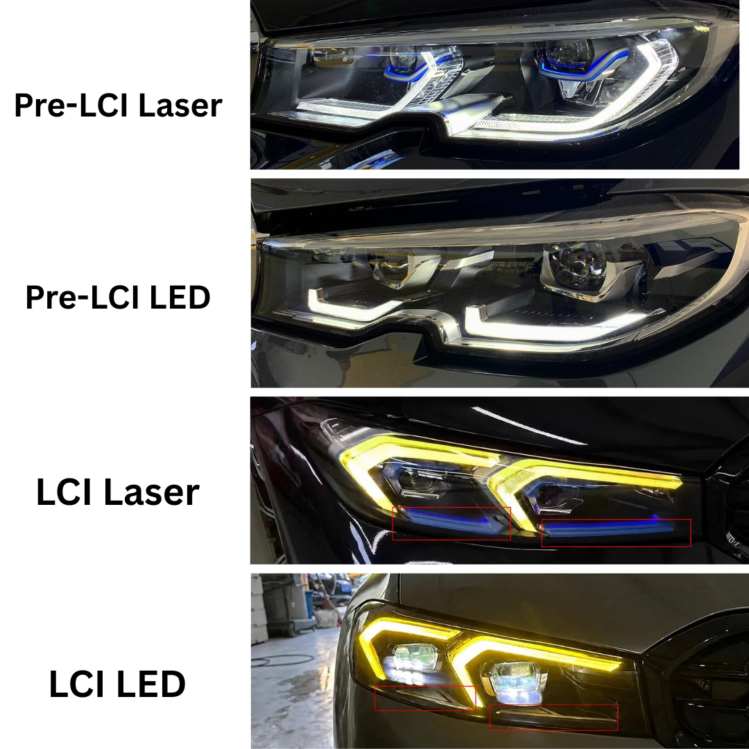 Multi-Color Headlight DRL Module Set - BMW G20 3 Series