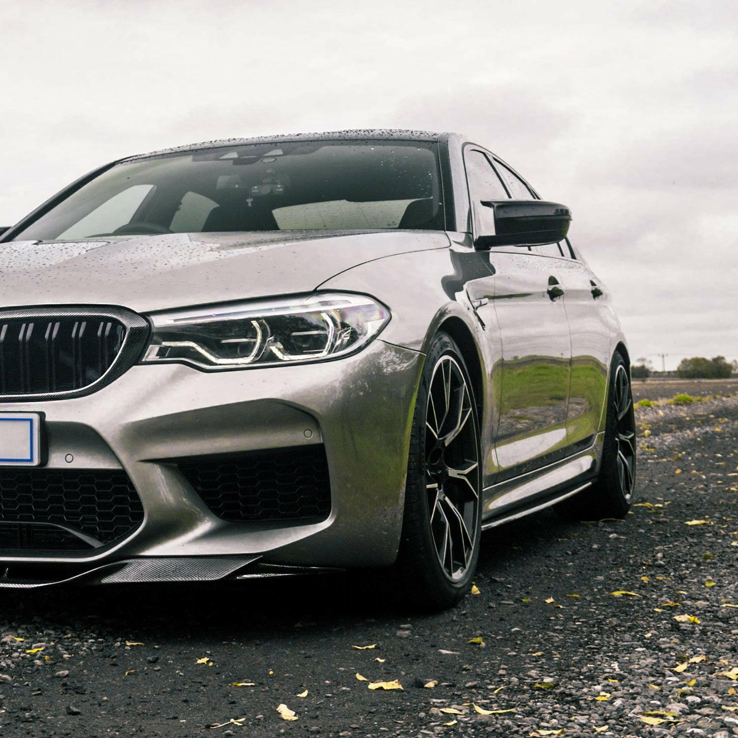 P Style Carbon Fiber Side Skirts - F90 M5.