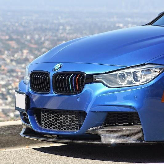 MP Style Carbon Fiber Front Lip - F30 3 Series.