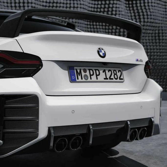 M Style Carbon Fiber Diffuser - G87 M2.