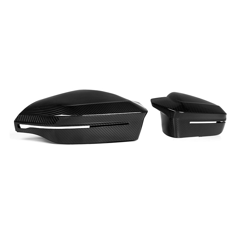 M Style Carbon Fiber Mirror Caps - BMW G90 M5