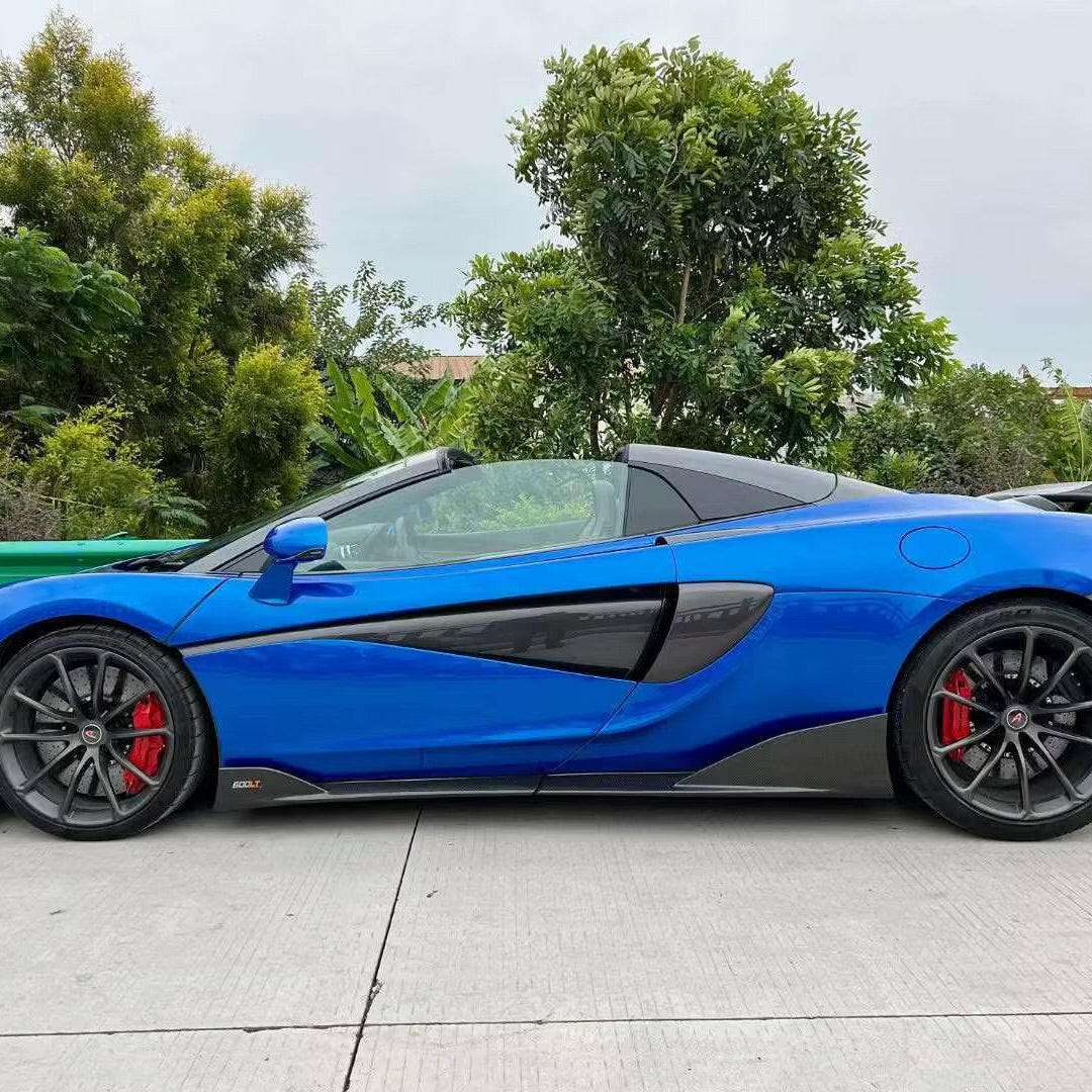600LT Style Carbon Fiber Side Skirts - McLaren 570s/570 GT/540C.