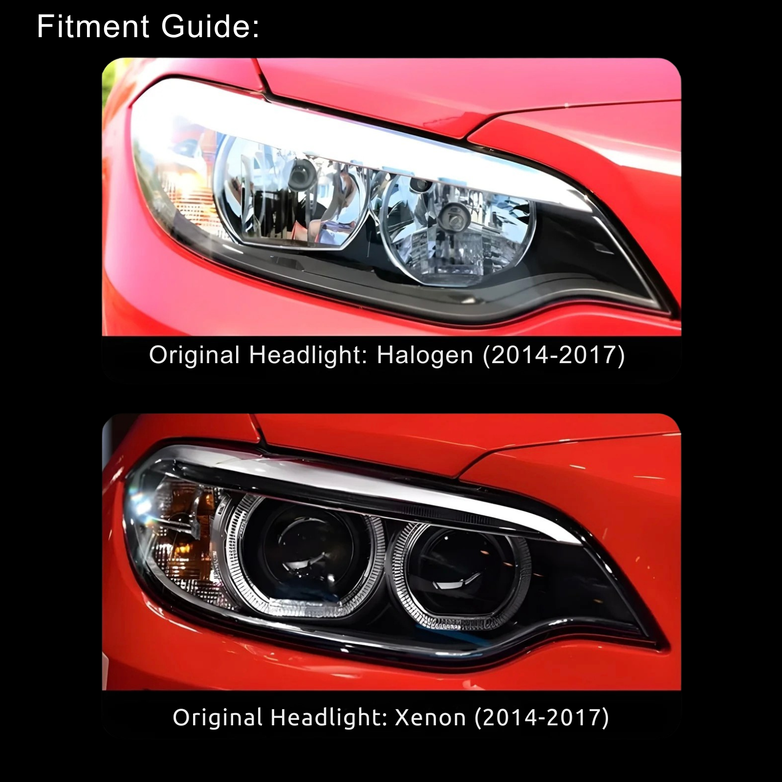 Switchback Dual-Color LCI Style LED Headlight - BMW F87 M2/F22 2 Series